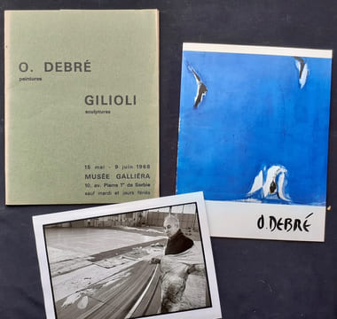 Olivier Debré. Peintures. . DEBRE (Olivier). DANE (Marie-Claude). BESSON (Daniel).