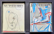 Kunstecho's. Internationaal tweemaandelijks tijdschrift voor beeldende kunst. 1980-1981.  par VAN VELDE (Bram). COURTIN (Pierre). ALECHINSKY (Pierre). APPEL (Karel). BOHEMEN (Kees van). VAN HECKE (Willem). WIEMEERSCH (Albert van). HOEYDONCK (Paul van).  - Image 2