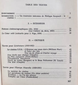 Ecrits de cinéma 1918-1931.