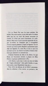 Pascal Pia ou le droit au néant.