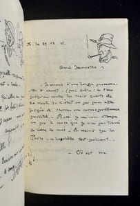 Deux lettres inédites, présentées par Alain et Odette Virmaux.