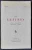 Les Lettres. Poésie. Philosophie. Littérature. Critique. Premier cahier, premier trimestre 1945.. KANTERS (Robert). ROLLAND DE RENEVILLE (A.). AUDARD ...
