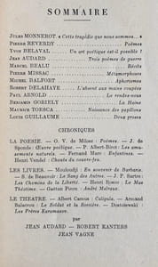Les Lettres. Poésie. Philosophie. Littérature. Critique. Quatrième cahier, premier trimestre 1946.