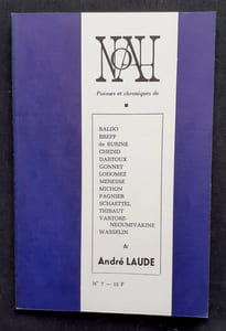 Noah. N°7, 2ème trimestre 1981.