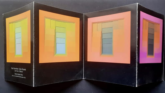 Karl Gerstner : Colors Sounds (du clair à l'obscur).