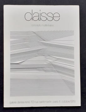 Geneviève Claisse : Concepts multilinéaires. . CLAISSE (Geneviève). RENE (Denise).