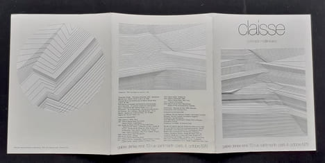Geneviève Claisse : Concepts multilinéaires. . CLAISSE (Geneviève). RENE (Denise).
