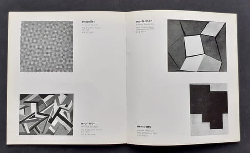 Art abstrait constructif international.