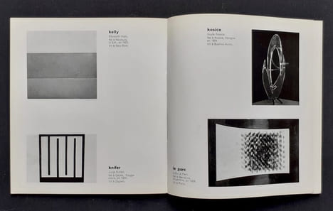 Art abstrait constructif international. . RENE (Denise). SEUPHOR (Michel). NEUMOURS. VASARELY. AGAM. ARP. MONDRIAN. HERBIN. KANDINSKY. TAEUBER-ARP. 