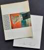 James Rosenquist. Gemälde. Räume. Graphik + Karte signiert vom James Rosenquist. . ROSENQUIST (James). 