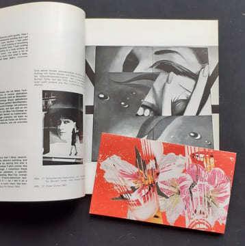 James Rosenquist. Gemälde. Räume. Graphik + Karte signiert vom James Rosenquist. . ROSENQUIST (James).