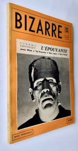Bizarre n°24-25, 3ème trimestre 1962 : cinéma fantastique : l'épouvante.