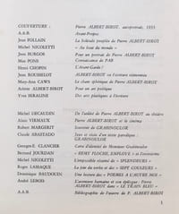 Pierre Albert-Birot. Revue trimestrielle F : n°2-3.