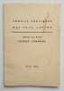Profils poétiques des pays latins. Alberto Luis Ponzo : Poèmes communs. . PONZO (Alberto Luis). CUADRA (Pablo Antonio). LESCOET (Henri de). 