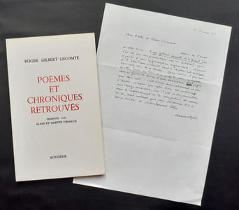 Poèmes et chroniques retrouvés - présentés par Odette et Alain Virmaux -