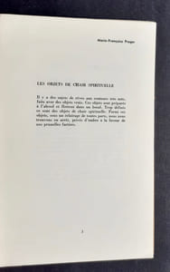 Le Pont de l'épée : n°32, 1966. Numéro entièrement consacré à Marie-Françoise Prager.