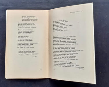 Le Pont de l'épée : supplément au n°17, 1962. Poètes III.