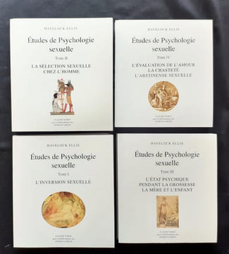 Etudes de Psychologie sexuelle. Complet en 10 tomes.  . ELLIS (Havelock). 