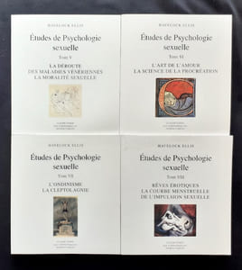 Etudes de Psychologie sexuelle. Complet en 10 tomes.
