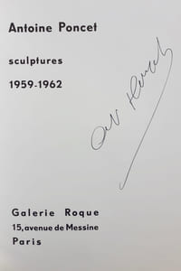 Sculptures 1959-1962. 