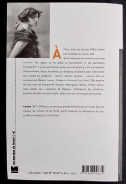 Billets de théâtre. Ballets russes, Guitry, Mistinguett .... COLETTE. (VIRMAUX Alain). (GILET Elisabeth).