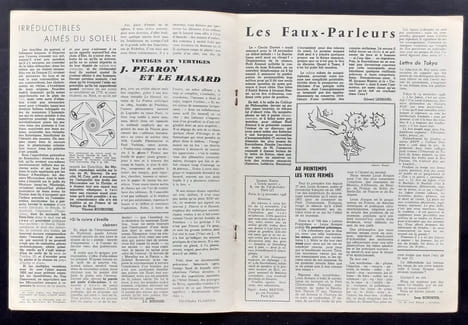 Bief. Jonction surréaliste. N°2, 15 décembre 1958. . BENAYOUN (Robert). BRETON (André). PERRET (Benjamin). LEBEL (Jean-Jacques). MANSOUR (Joyce). ...