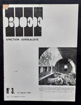 Bief. Jonction surréaliste. N°3, 15 janvier 1959. . BENAYOUN (Robert). LEBEL (Jean-Jacques). MANSOUR (Joyce). LEGRAND (Gérard). SCHUSTER (Jean). ...