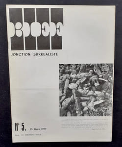 Bief. Jonction surréaliste. N°5, 15 mars 1959.