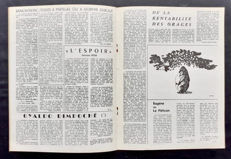 Bief. Jonction surréaliste. N°6, 15 avril 1959. . BENAYOUN (Robert).LEGRAND (Gérard). IVSIC (Radovan). PIERRE (José). JOUBERT (Alain). LEBEL ...