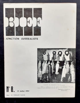 Bief. Jonction surréaliste. N°8, 15 juillet 1959. . BRETON (André). LEGRAND (Gérard). PIERRE (José). JOUBERT (Alain). CABANEL (Guy). PARENT (Mimi). ...