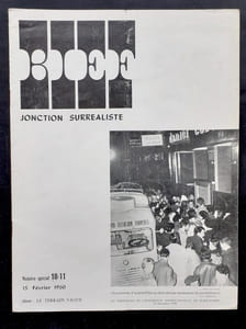 Bief. Jonction surréaliste. N°10-11, 15 février 1960.