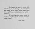 Cahiers. Fragments, 1940-1962. . SALLES (Georges). 