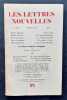Les Lettres Nouvelles, n°5 : juillet 1953.. REVERDY (Pierre). GASCAR (Pierre). JOUFFROY (Alain). CALAFERTE (Louis). VINAVER (Michel). THOMAS DE ...