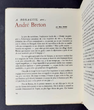 La Barbacane. Revue des pierres et des hommes. N°1, 1963. . BRETON (André). DRUON (Maurice). MAUROIS (André). PONS (Max). BONET (Jésus). BRESSOU ...