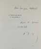 L'ineffaçable, L'inaperçu - Le livre des Ressemblances, III -. JABES (Edmond) -