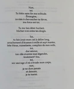 La poésie érotique féminine française contemporaine. Anthologie.