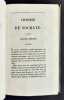 Oeuvres de Platon, traduites par Victor Cousin. Tome premier. . PLATON. COUSIN (Victor). 