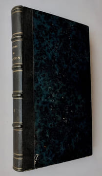 Oeuvres de Platon, traduites par Victor Cousin. Tome premier. . PLATON. COUSIN (Victor).