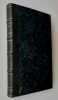 Oeuvres de Platon, traduites par Victor Cousin. Tome premier. . PLATON. COUSIN (Victor). 