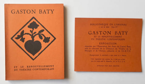 Gaston Baty et le renouvellement du théâtre contemporain. Cahiers Gaston Baty IV. . BATY (Gaston).