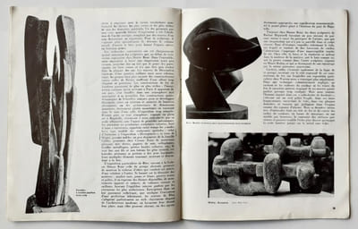 Cimaise - Revue de l'art actuels. Troisième série n°7-8, juin-juillet-août 1956.