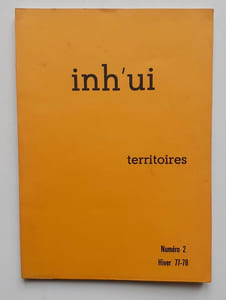 In'hui. N°2, hiver 77-78 : Territoires.