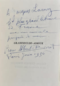 Grabinoulor amour, précédé de Passeport pour l'île Albert-Birot, par André Lebois -