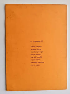In'hui. N°1, automne 77-78.