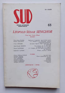 Sud n°63, 15 avril 1986 : Léopold Sédar Senghor.