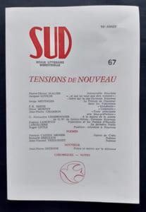 Sud n°67, 4ème trimestre 1986 : Tensions de Nouveau.