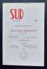 Sud, numéro 68, premier trimestre 1987 : Bernard Hreglich : Maître Visage.. HREGLICH (Bernard). BOISSY (Philippe de). GASC (Jacques). SCHNURRE ...