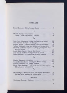 Sud, numéro 78/79, octobre 1988 : Michel Deguy.