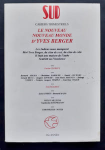 Sud, numéro 117, décembre 1996 : Le nouveau nouveau monde d'Yves Berger.