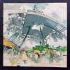Lithographie : Paris. La Tour Eiffel. . RODDE (Michel). 